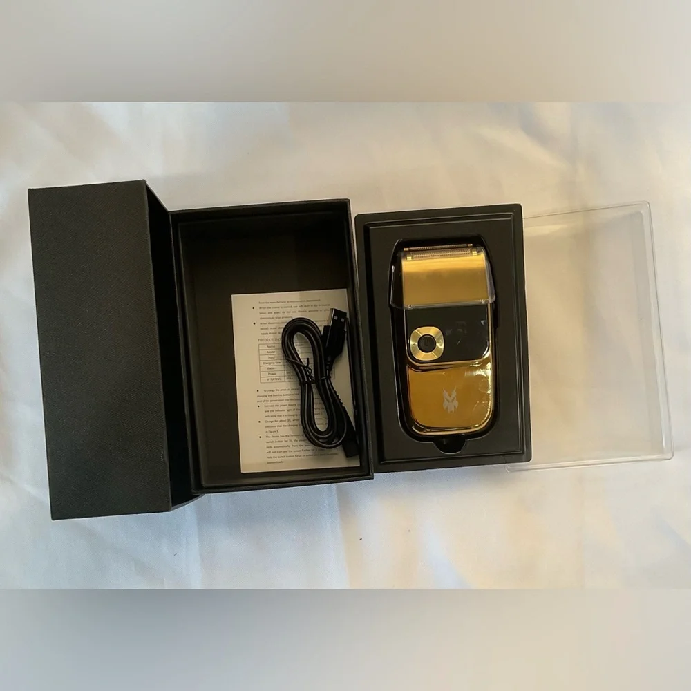 NWT Barbarossa Brothers Titanium Electric Foil Shaver